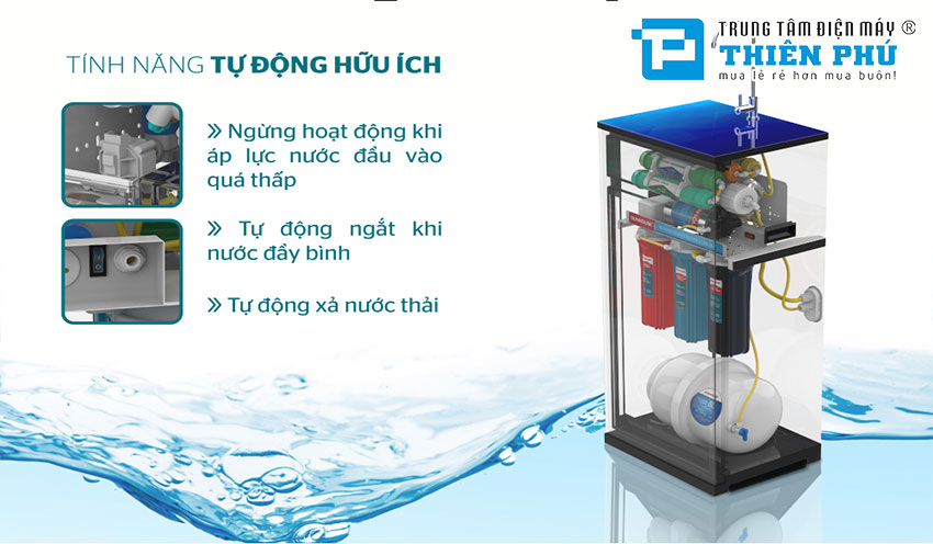 Máy Lọc Nước RO 9 Lõi Sunhouse SHA8859K