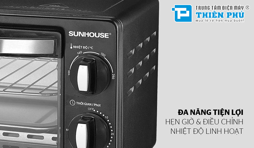 Lò Nướng Sunhouse SHD4207LB 10 Lít