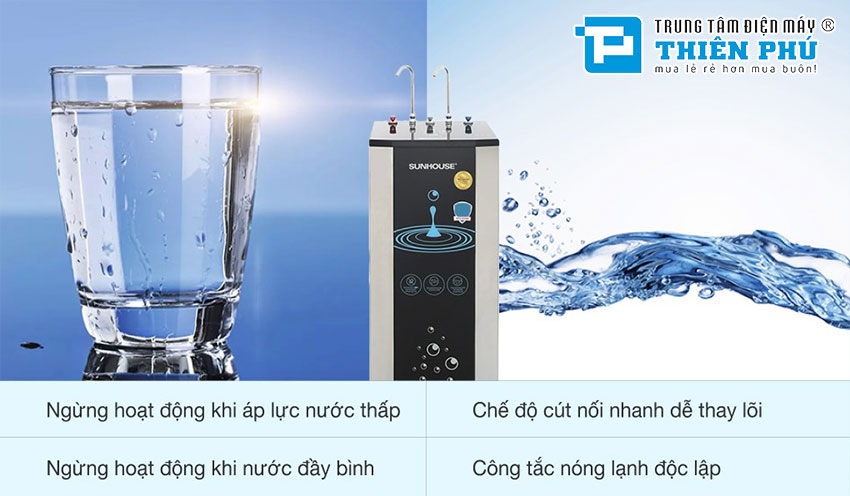 Máy Lọc Nước RO Sunhouse SHR76210CK 10 Lõi