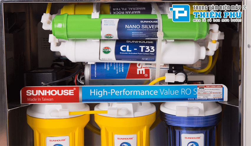 Máy Lọc Nước RO 9 Lõi Sunhouse SHR8669