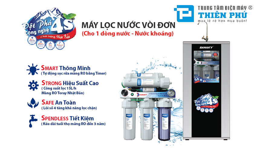 Máy Lọc Nước RO Sanaky SNK-109N