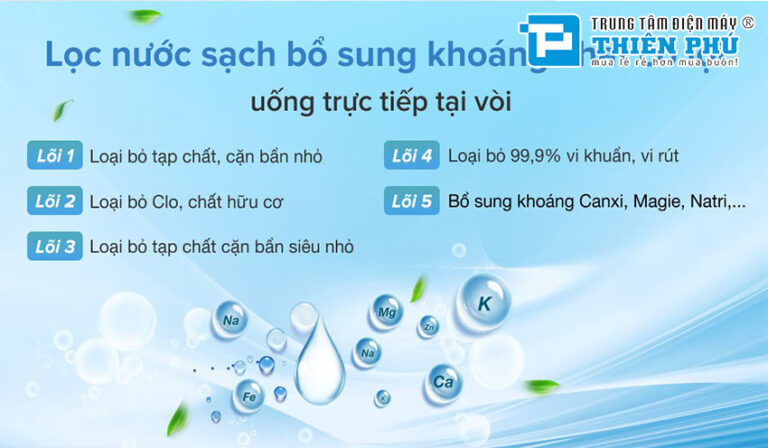 Máy lọc nước AO Smith E3 mang lại nguồn nước sạch và tươi mát cho gia đình