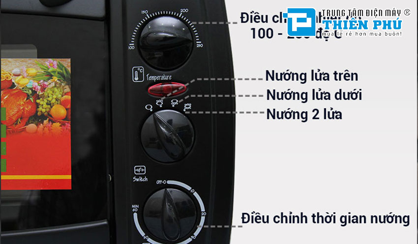 Lò Nướng Sanaky VH 259 25 Lít