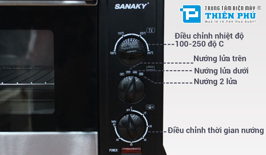 Lò Nướng Sanaky VH309N 30 Lít