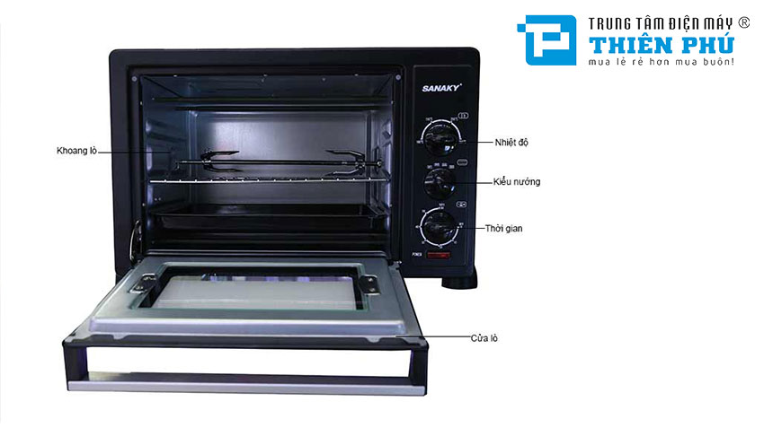 Lò Nướng Sanaky VH309S 30 Lít