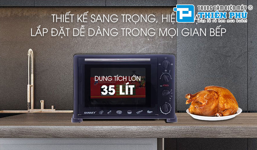 Lò Nướng Sanaky VH359S 35 Lít