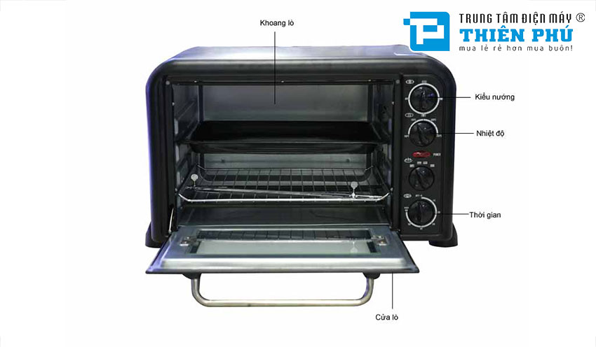 Lò Nướng Sanaky VH369S 40 Lít