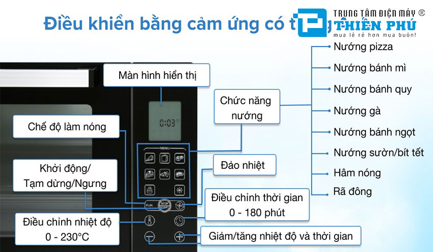 Lò Nướng Sanaky VH5088N2D 50 Lít