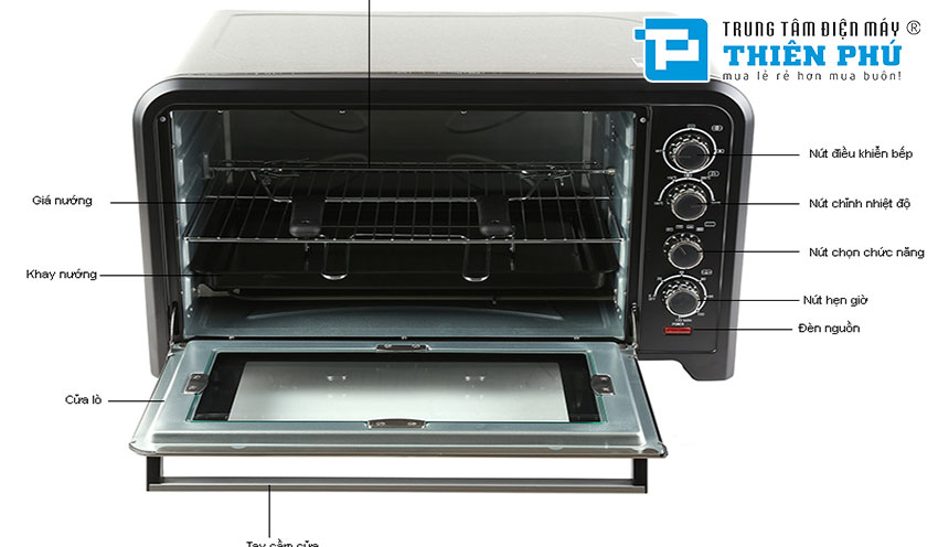 Lò Nướng Sanaky VH809NW 80 Lít