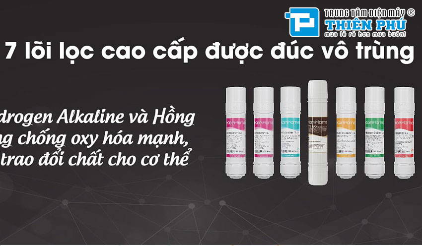 Máy Lọc Nước Nóng Lạnh Korihome WPK-913 8 Lõi