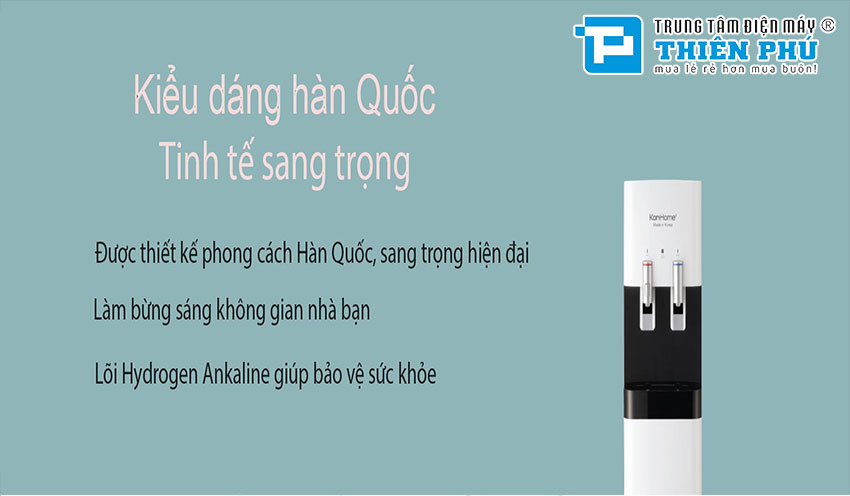 Máy Lọc Nước Nóng Lạnh Korihome WPK-918 8 Lõi