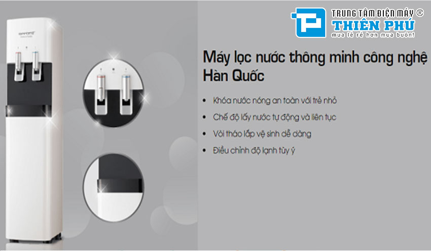 Máy Lọc Nước Nóng Lạnh Korihome WPK-918 8 Lõi