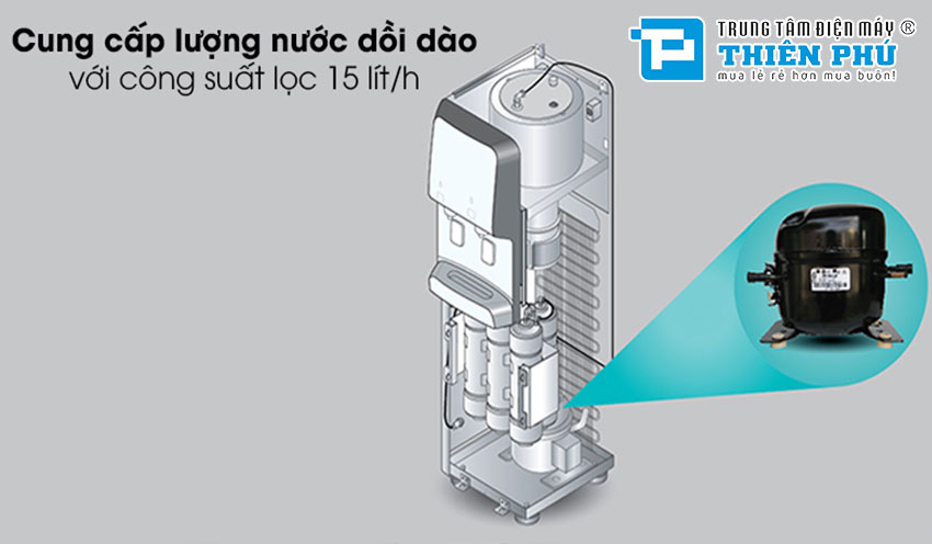 Máy Lọc Nước Nóng Lạnh Korihome WPK-938 8 Lõi