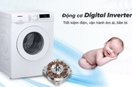 Máy giặt Samsung WW80T3020WW/SV 8kg - Chiếc máy giặt giá rẻ nhiều người Việt lựa chọn