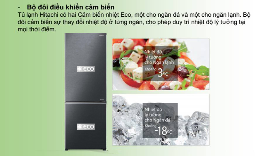 So sánh tủ lạnh Hitachi R-B330PGV8(BBK) và Samsung RB27N4010S8/SV