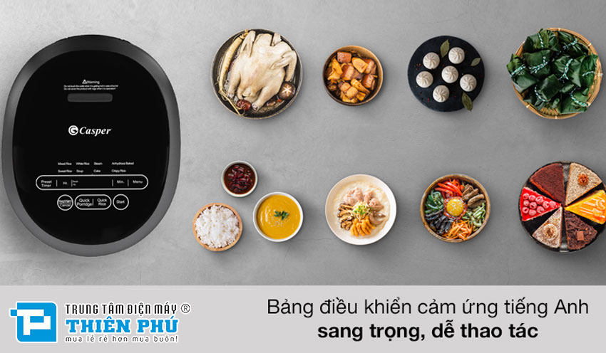 Nồi Cơm Điện Cao Tần Casper 1.5 Lít CI-15RC01