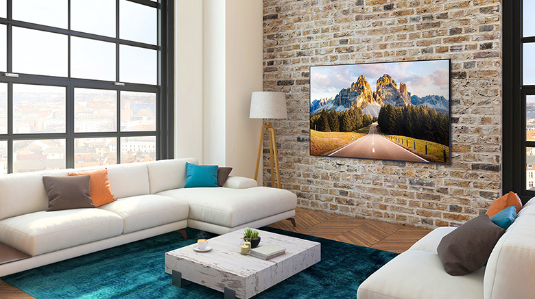 Smart Tivi Samsung 65 Inch 4K UHD UA65AU7000KXXV chiếc Smart tivi 65 inch được nhiều người mua nhất 2021.