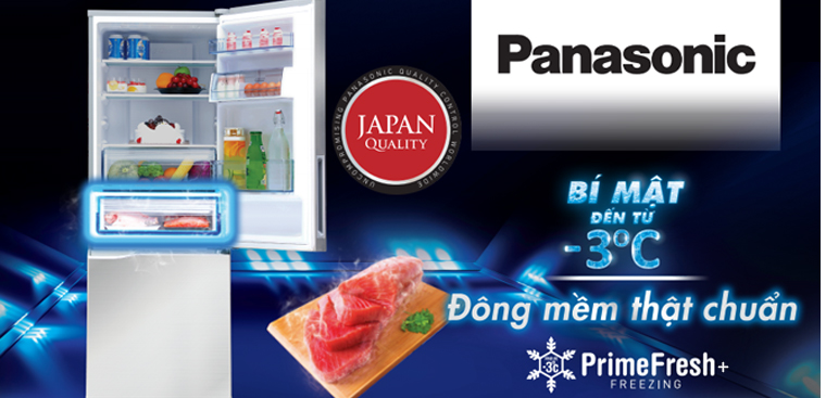 Tìm hiểu công nghệ cấp đông mềm PrimeFresh trên tủ lạnh Panasonic