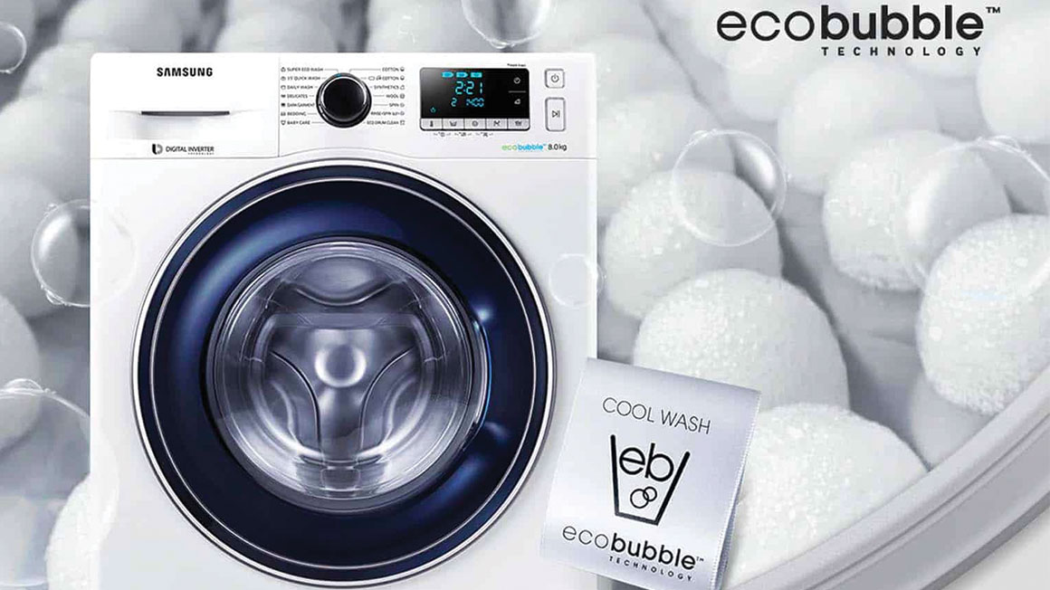 công nghệ trên máy giặt