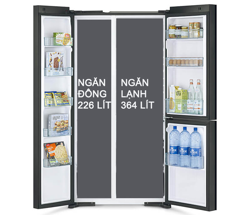 Tủ lạnh Hitachi inverter model cao cấp nào thích hợp cho gia đình đông người?