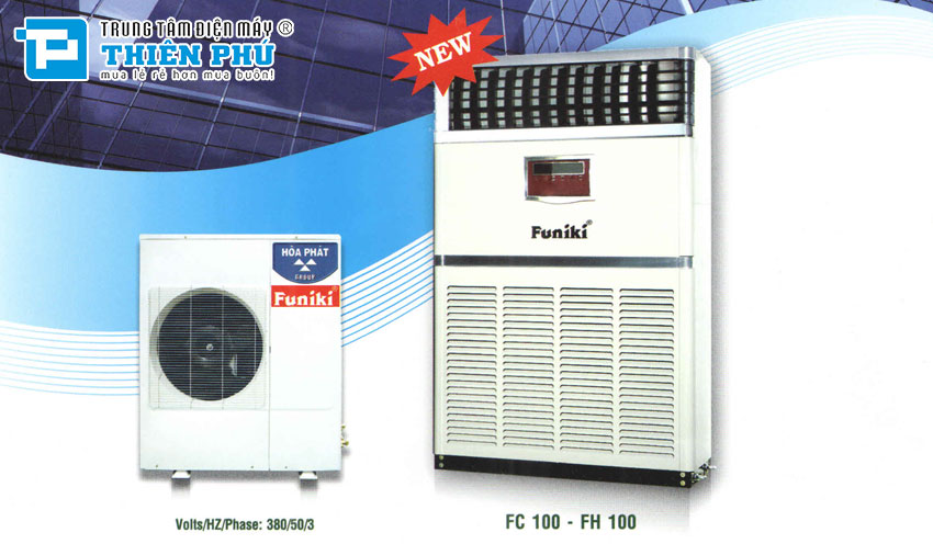 Điều Hòa Cây Tủ Đứng Funiki FH100 2 Chiều 100000Btu