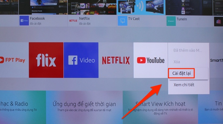 4 lỗi Youtube thường gặp trên tivi Samsung và cách khắc phục đơn giản, hiệu quả