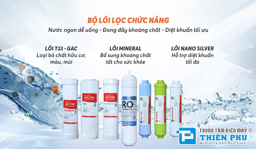 Máy Lọc Nước Karofi Livotec 600 8 Lõi