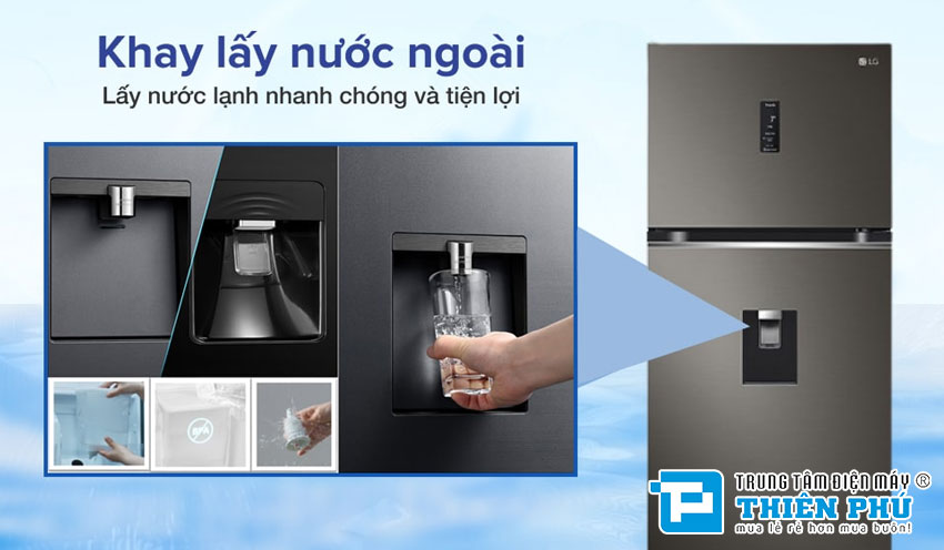 Tủ Lạnh LG Inverter 394 Lít GN-D392BLA