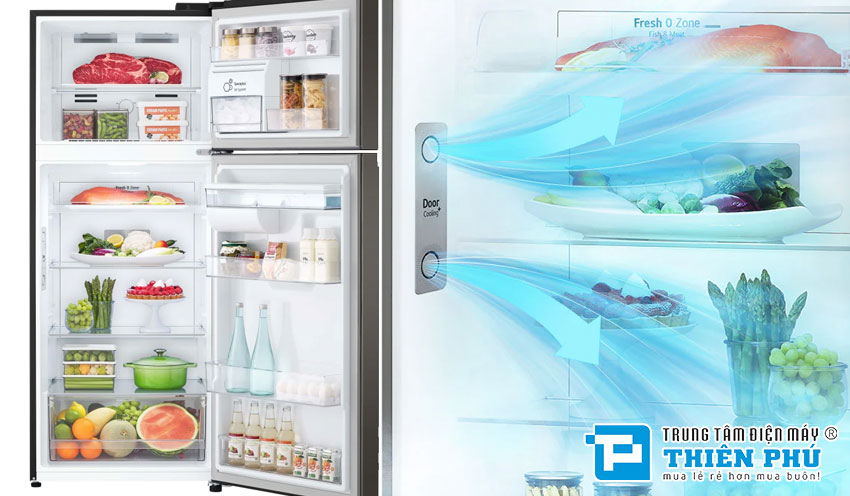 Tủ lạnh LG Inverter 2 Cánh 264 Lít GV-B262BL