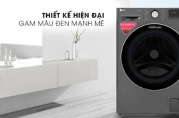 Top 3 máy giặt LG cửa trước giá tốt nên chọn mua cho gia đình