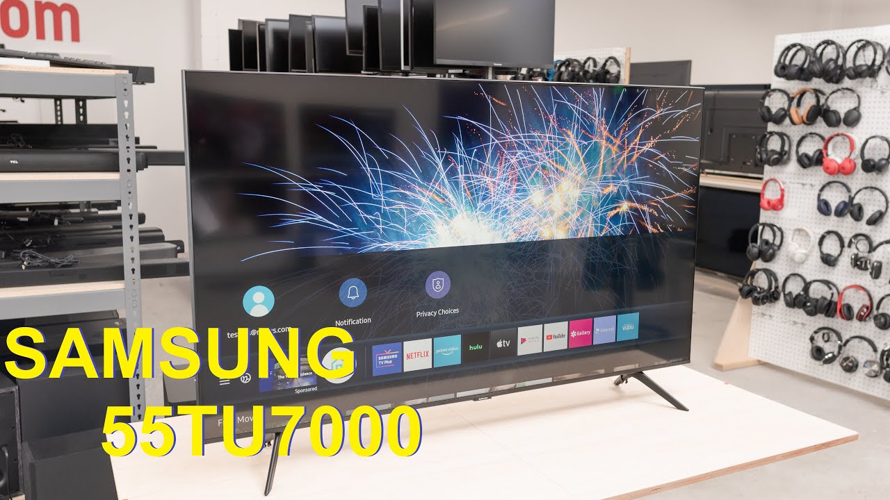 Tivi Samsung 4K mới rực rỡ với Crystal Display màn hình 55 inch