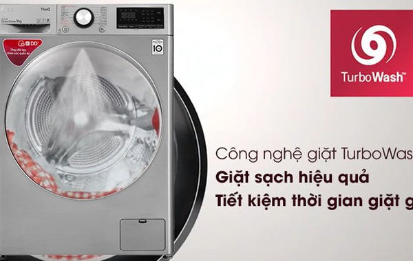 Tìm hiểu công nghệ Turbowash trên máy giặt LG
