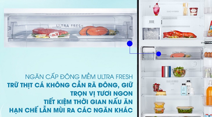 Cấp đông mềm của tủ lạnh toshiba như thế nào?
