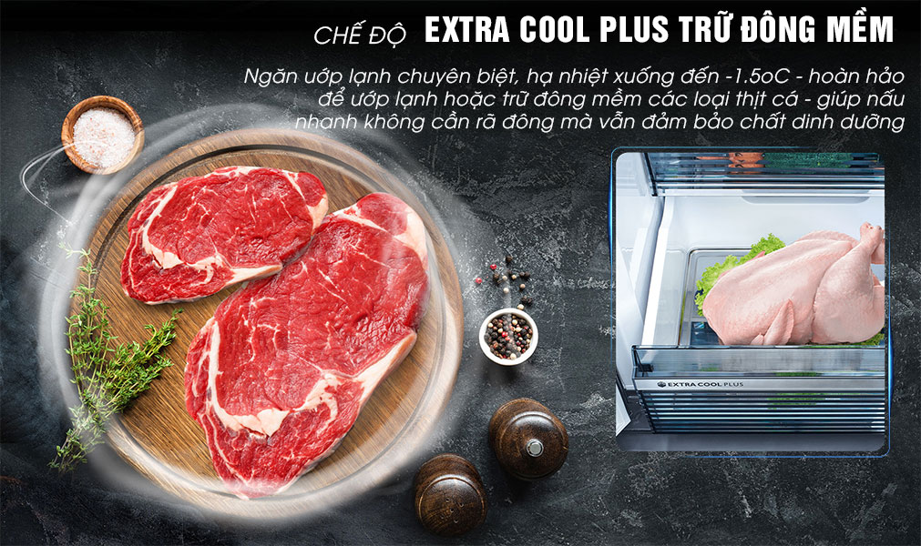 5 tính năng ở tủ lạnh Sharp SJ-FXP600VG-BK thuyết phục mọi khách hàng lựa chọn