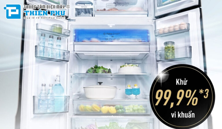 Tủ lạnh Panasonic inverter NR-DZ601YGKV đỉnh cao công nghệ, nâng tầm trải nghiệm