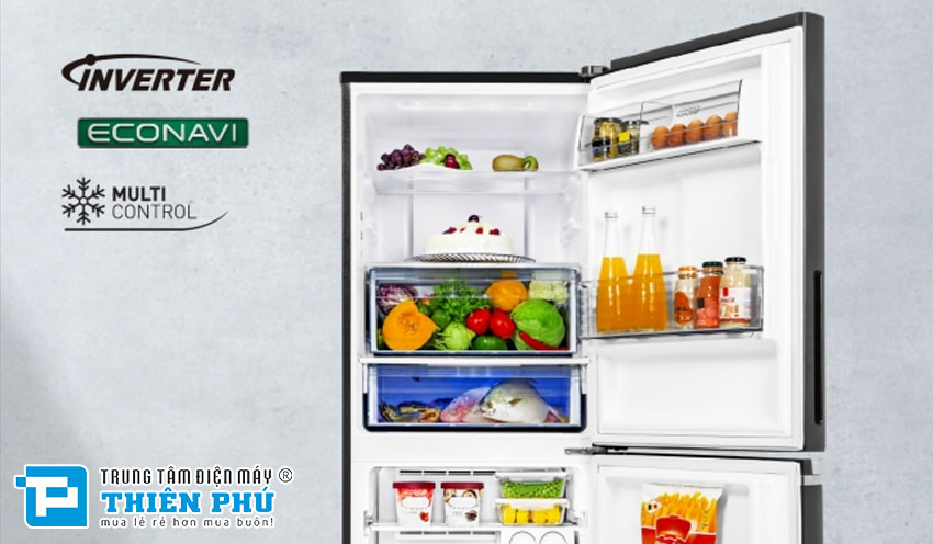 Tủ Lạnh Panasonic Inverter 2 Cánh 255 Lít NR-SV280BPKV