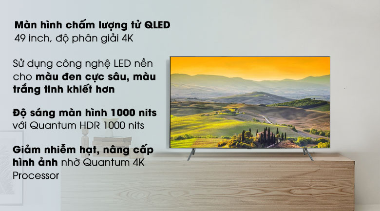 Nên chọn Smart Tivi Samsung Q65 hay Q75 dòng 4K 49 inch