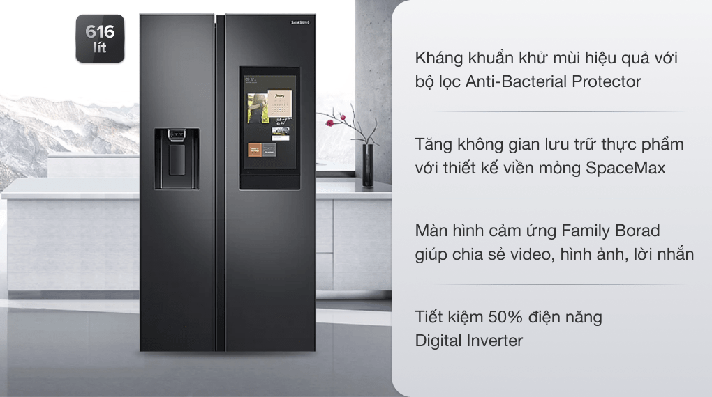 Tủ lạnh mới Samsung Family Hub