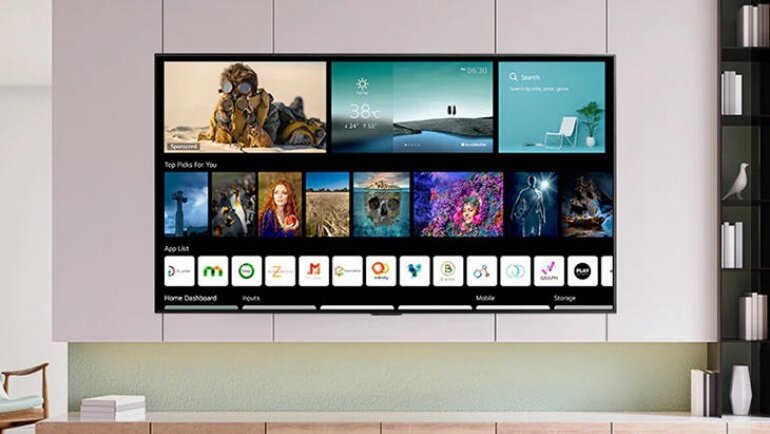 Tivi LG Gallery OLED bức tranh tuyệt hảo cho phòng khách