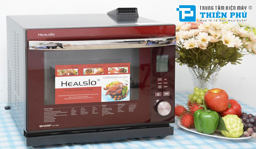 Lò Vi Sóng Sharp Inverter AX-1600VN(W/R) 31 Lít
