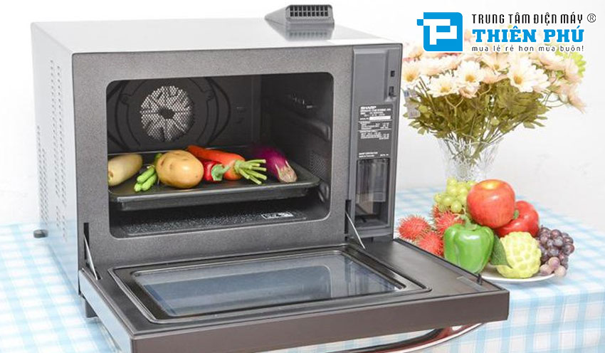 Lò Vi Sóng Sharp Inverter AX-1600VN(W/R) 31 Lít