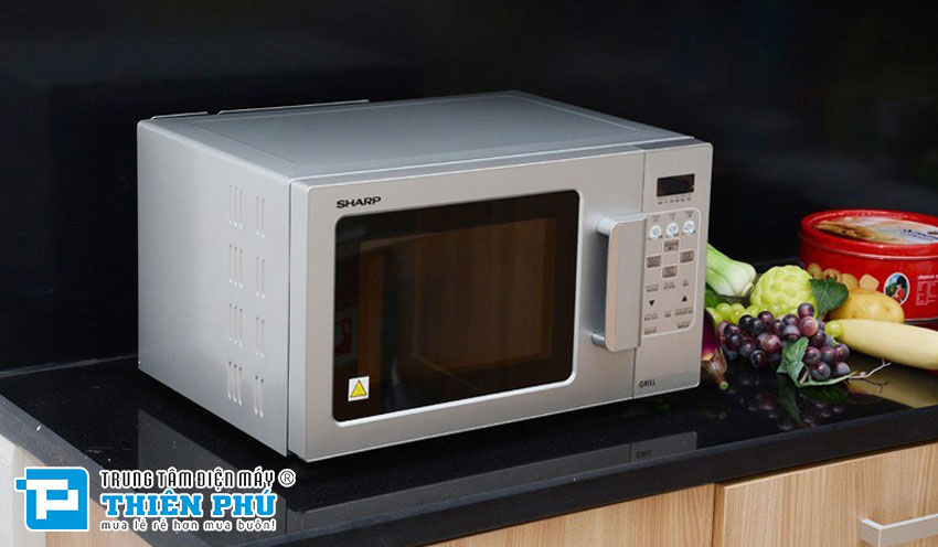 Lò Vi Sóng Điện Tử Sharp R-678VN(S) 20 Lít