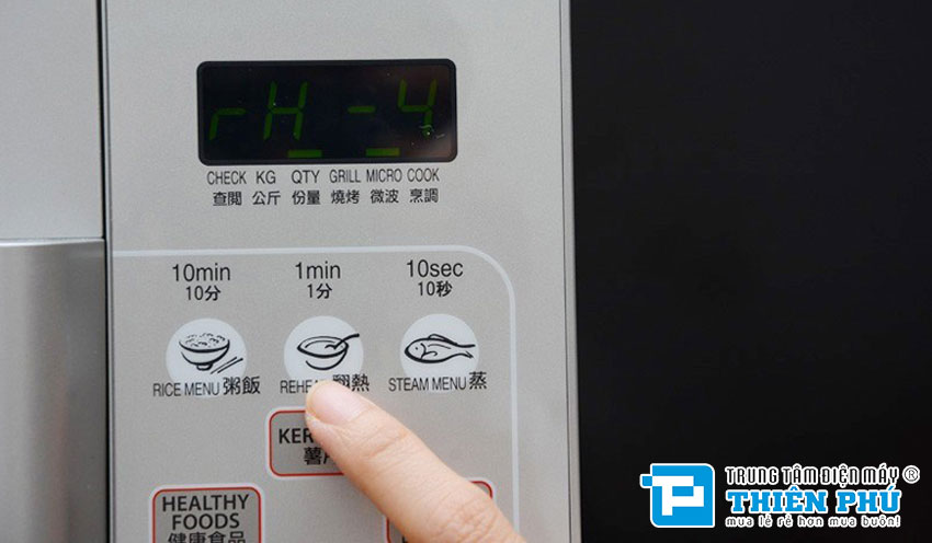 Lò Vi Sóng Điện Tử Sharp R-678VN(S) 20 Lít