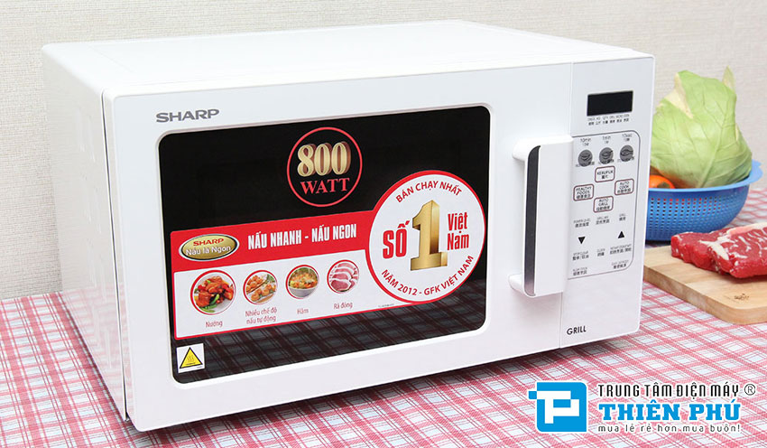 Lò Vi Sóng Sharp R-678VN(W) 20 Lít
