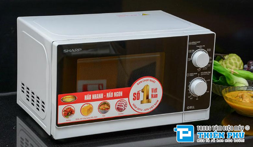 Lò Vi Sóng Sharp R-G221VN-W 20 Lít