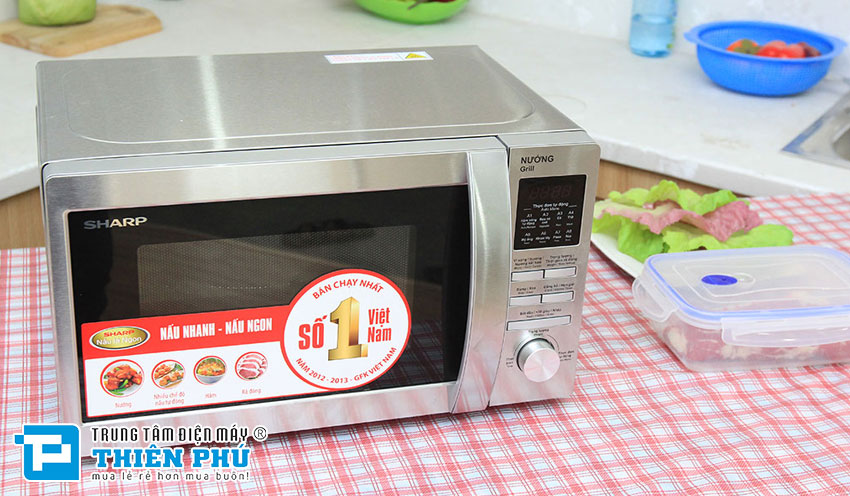 Lò Vi Sóng Sharp R-G620VN(ST) 20 Lít