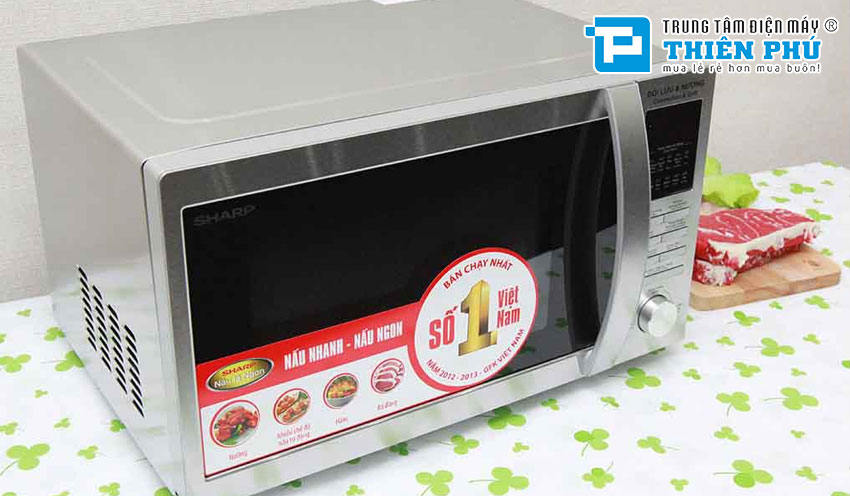 Lò Vi Sóng Sharp R-G825VN(ST) 25 Lít