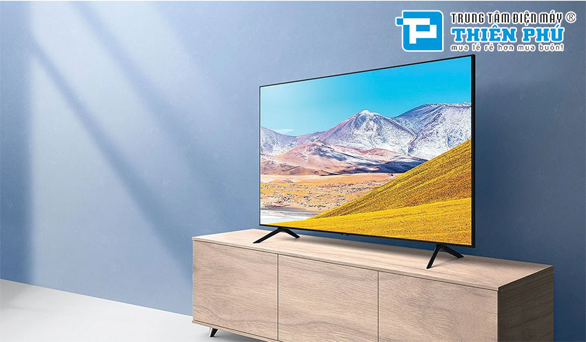 Smart Tivi Samsung 55 Inch UA55TU8100KXXV 4K UHD sản phẩm dành cho những tín đồ công nghệ