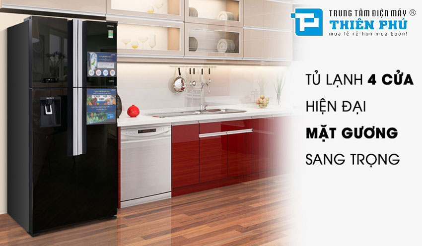 Cách sử dụng bảng điều khiển tủ lạnh Hitachi Inverter 540 lít R-FW690PGV7