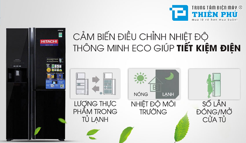 Top 3 tủ lạnh Hitachi 4 cánh sang trọng cho gia đình